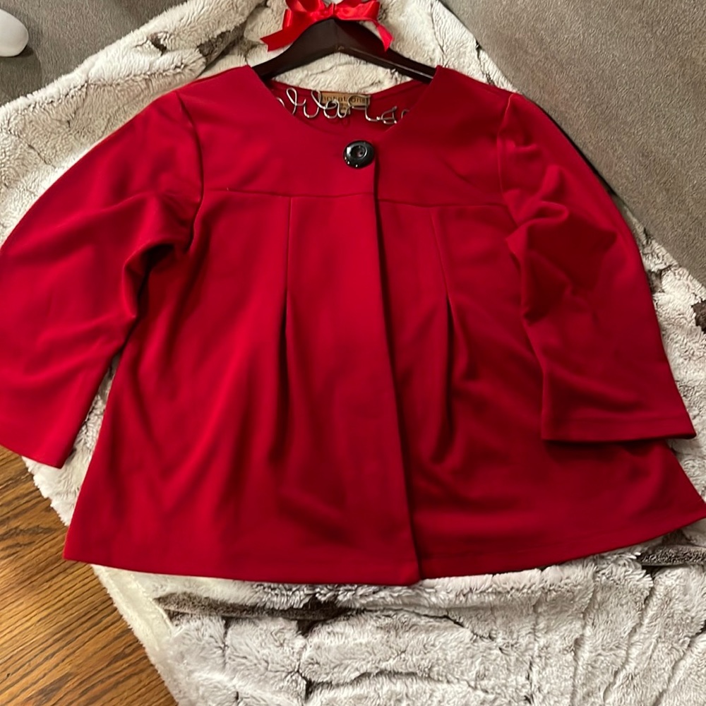 Red blazer small